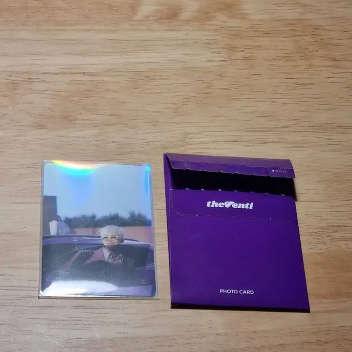[BUNJANG] G-Dragon The Venti Photocard / 새상품 지드래곤 지디 더벤티 포토카드