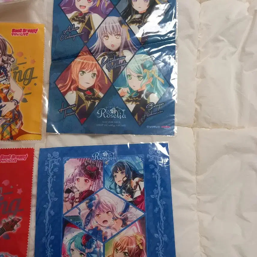 [BUNJANG] BanG Dream! Multi-Cleaner 7-Piece Set / 뱅드림 멀티클리너 7종 셋트