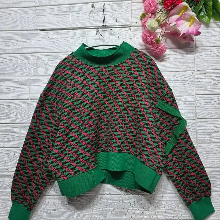 [BUNJANG] 2023 Lee Sang Bong Oversized Crop Shirt Size 88 / 새상품 2023년 이상봉 오버핏 크롭셔츠 88