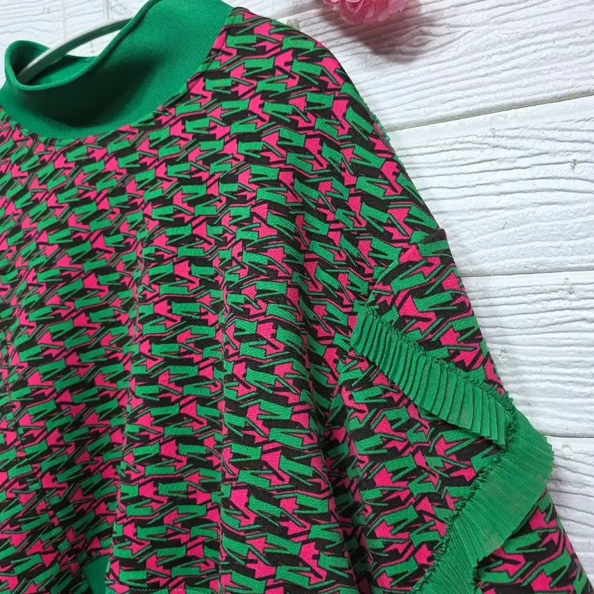 [BUNJANG] 2023 Lee Sang Bong Oversized Crop Shirt Size 88 / 새상품 2023년 이상봉 오버핏 크롭셔츠 88