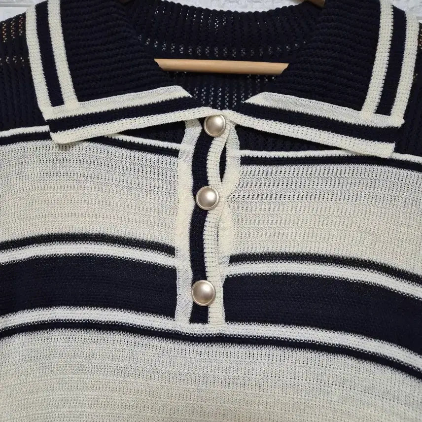 [BUNJANG] Sisley Collar Knit Dress / 시슬리  카라 니트 원피스