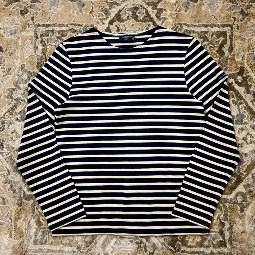 [BUNJANG] Saint James Guildo Marine/Neige (Navy/White Stripe) French Sailor Shirt / [세인트제임스] 길도 마린/네쥬 (네이비 바탕/화이트 줄)