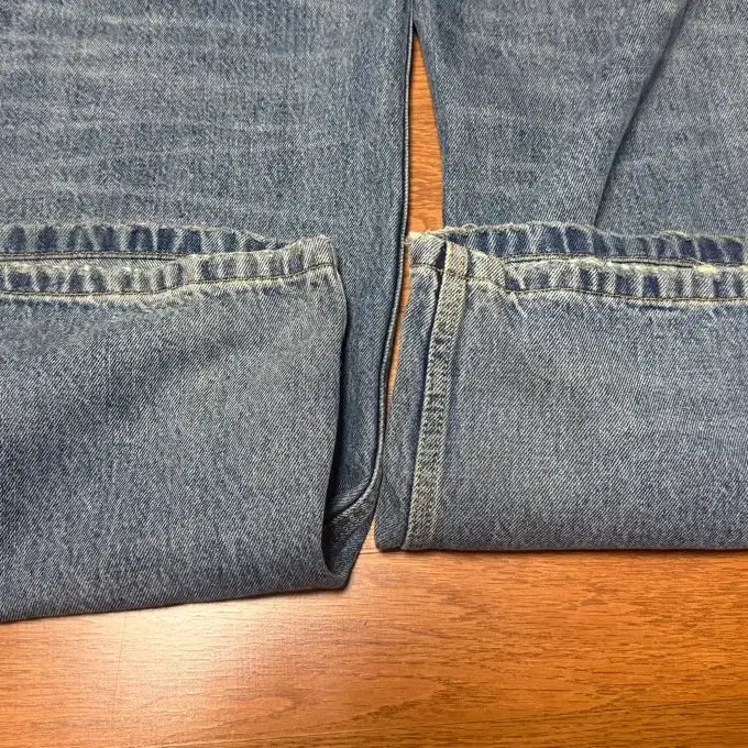 [BUNJANG] Balenciaga x Adidas Large Baggy Trousers Denim / [M]발렌시아가x아디다스 라지배기 트라우저 데님 연청