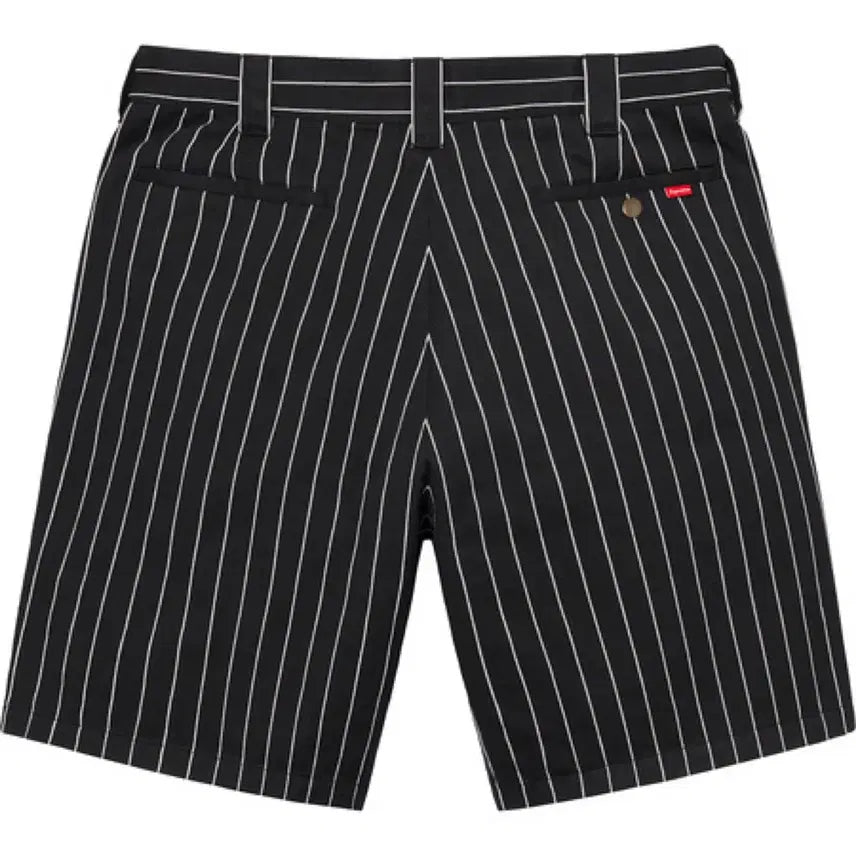 [BUNJANG] Supreme 21SS Work Shorts Black Stripe / 슈프림 21SS 워크 쇼츠 블랙 스트라이프 32