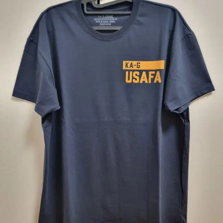 [BUNJANG] Khakigrado USAFA Military Regular Fit T-shirt L / 카키그라도 USAFA 밀리터리 레귤러핏 반팔티 L