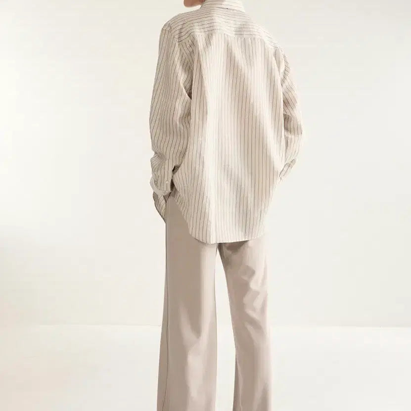 [BUNJANG] System Homme 25SS Paris Collection Stripe Shirt / 시스템옴므 25ss 파리컬렉션 스트라이프 셔츠