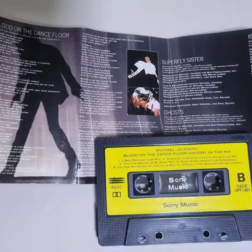 [BUNJANG] Michael Jackson Blood on the Dance Floor Unsealed Cassette Tape / 마이클 잭슨 Blood on the Dance~ (개봉 카세트테이프)