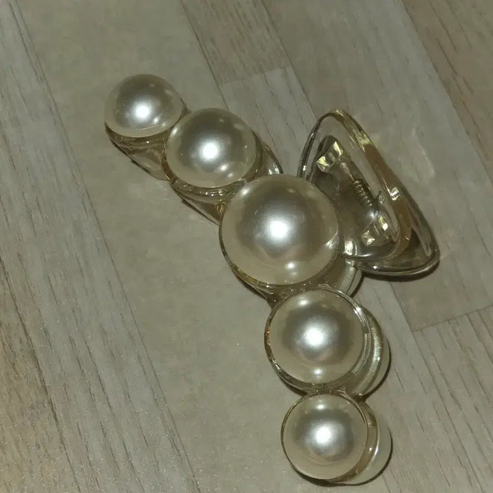 [BUNJANG] Korean-Made Pearl Claw Clip / 국내생산 진주알 집게핀