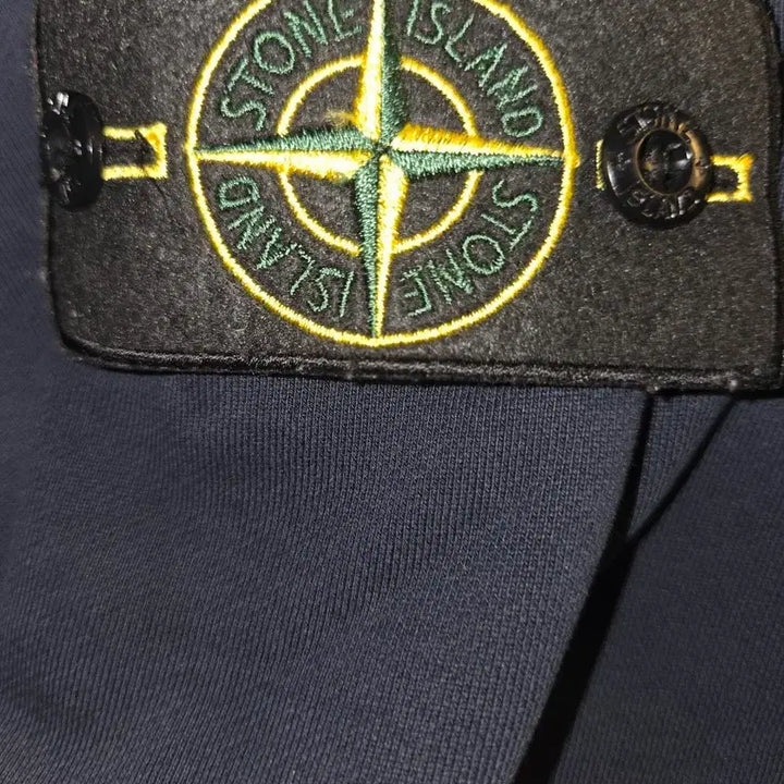 [BUNJANG] Stone Island Navy Sweatshirt / 스톤아일랜드 네이비 맨투맨 티셔츠