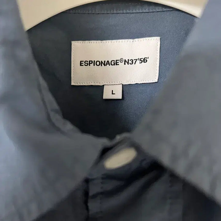 [BUNJANG] Espionage Denim Blue Overshirt L / 에스피오나지 오버셔츠 데님블루 L사이즈