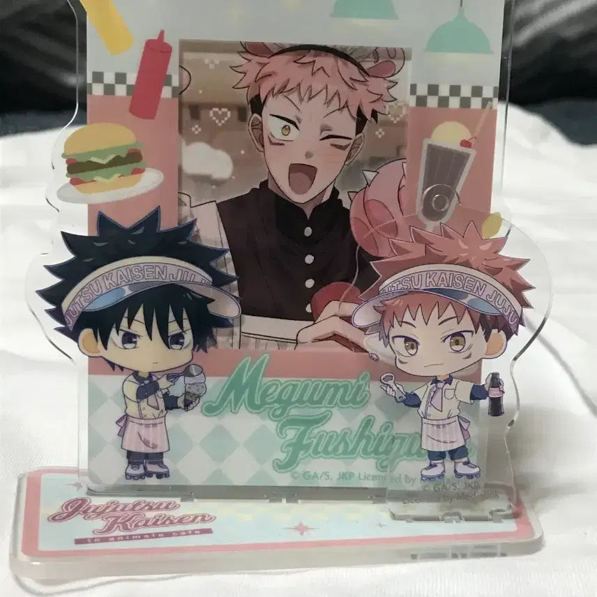 [BUNJANG] Jujutsu Kaisen Animate Collaboration Cafe Acrylic Standee - Megumi Fushiguro &amp; Yuji Itadori / 주술회전 애니메이트 콜라보카페 아크릴 양도