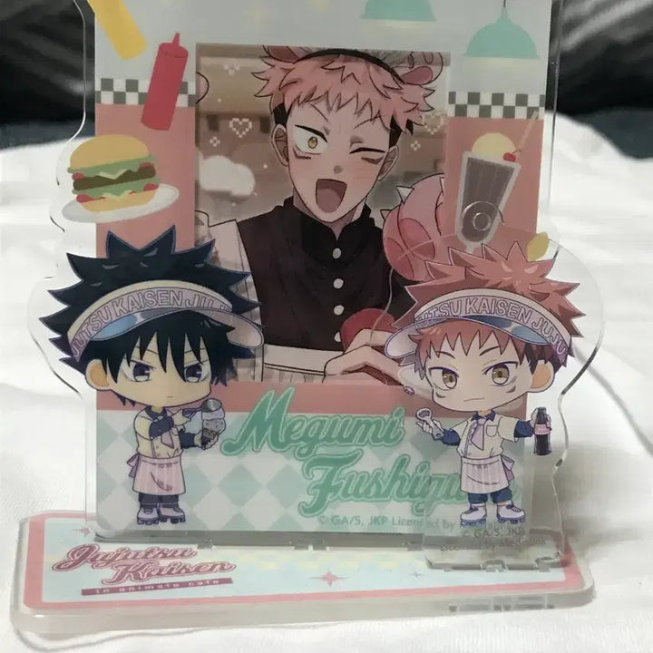 [BUNJANG] Jujutsu Kaisen Animate Collaboration Cafe Acrylic Standee - Megumi Fushiguro &amp; Yuji Itadori / 주술회전 애니메이트 콜라보카페 아크릴 양도