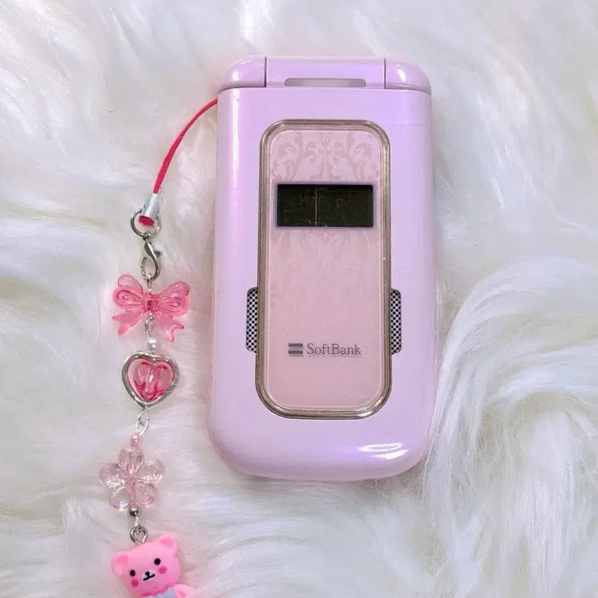 [BUNJANG] Softbank Aurora Strawberry Milk Pink Mockup Phone / 일본 softbank 고전 오로라 딸기우유핑크 목업폰 모형폰