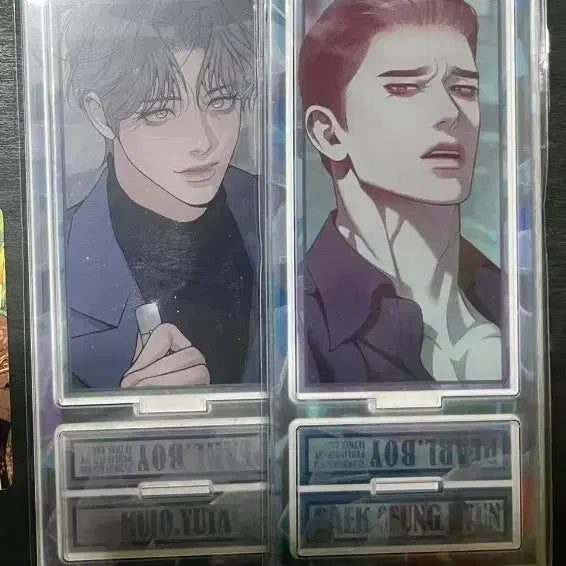 [BUNJANG] Joae Boys Fire Acrylic Stand Bundle Set / 조개소년 발화 아크릴 스탠드 승현+유타 일괄양도