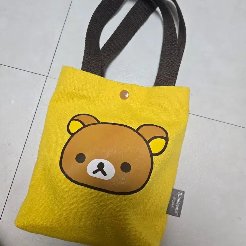 [BUNJANG] Rilakkuma Mini Eco Bag / 리락쿠마 미니 에코백