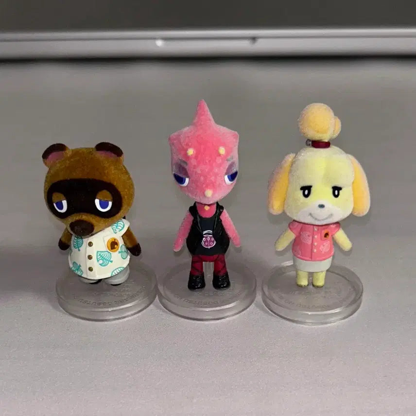 [BUNJANG] Animal Crossing Tomodachi Doll Bundle (Unsealed) / 동물의숲 토모다치돌 너굴 여울 레온 일괄(개봉)