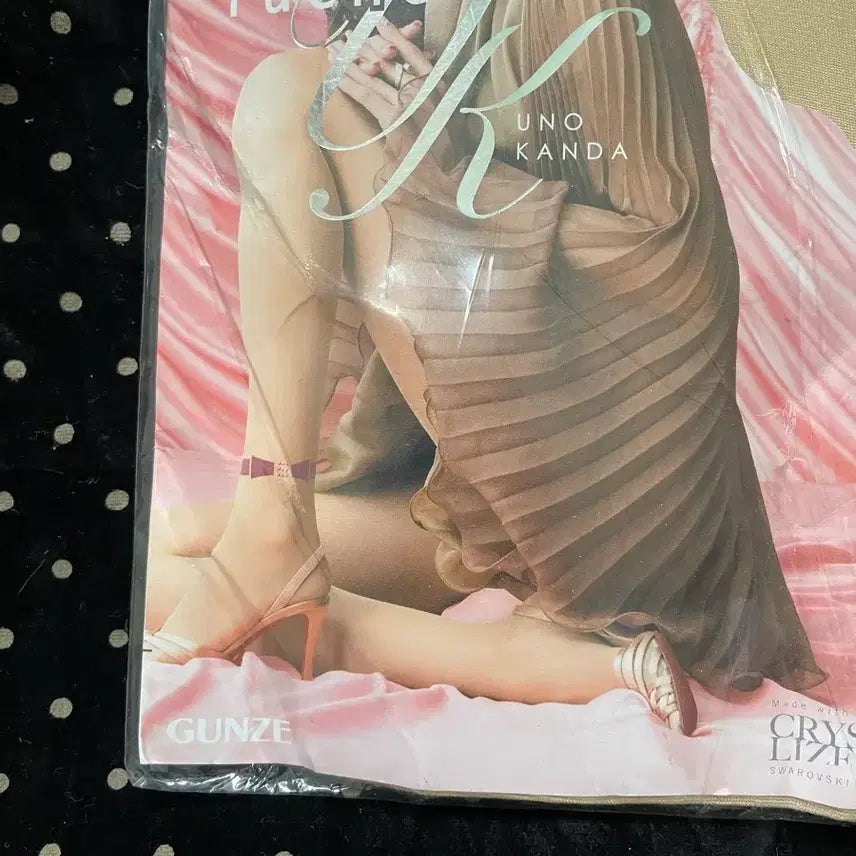 [BUNJANG] GUNZE Tuche Ribbon Detail Pantyhose / GUNZE Tuche 리본 디테일 스타킹