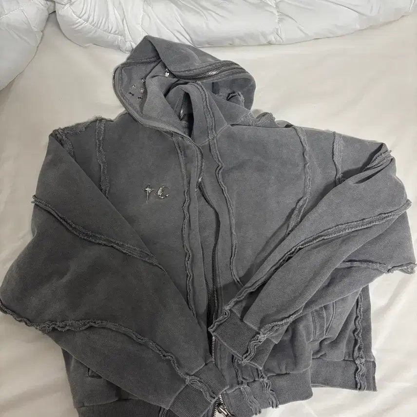 [BUNJANG] THUG CLUB Hoodie Zip-up Size 3 / 떠그클럽 후드집업 3사이즈