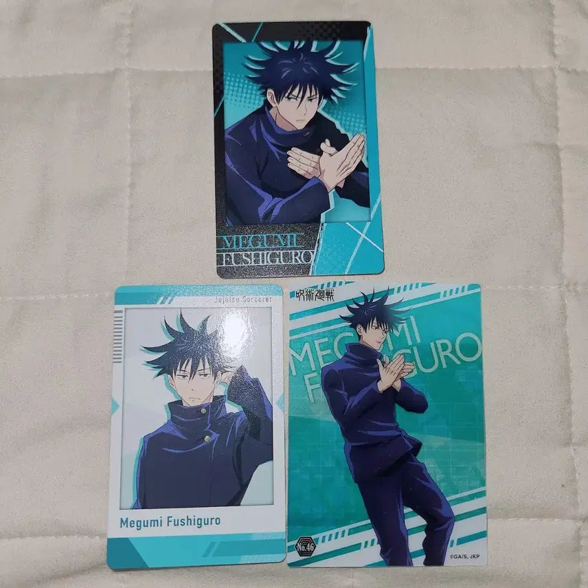 [BUNJANG] Megumi Fushiguro Card Goods Bundle Set / 후시구로 메구미 카드 굿즈 일괄 판매