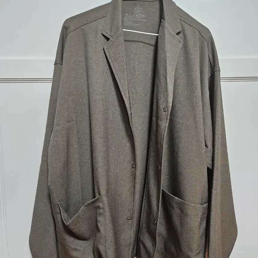 [BUNJANG] Muji Easy Care Shirt Jacket - Brown, XL / 무인양품 이지 케어 셔츠 재킷 XL 팝니다
