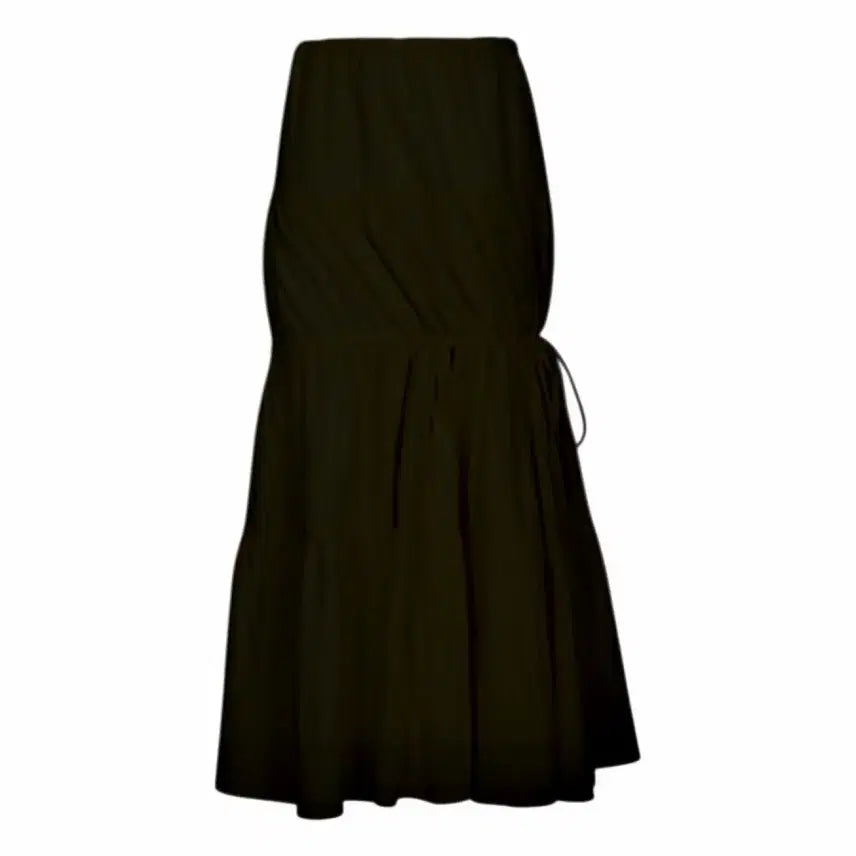 [BUNJANG] 1133garden Wild Tiered Skirt Black / 1133garden 1133가든 와일드 티어드 스커트 블랙