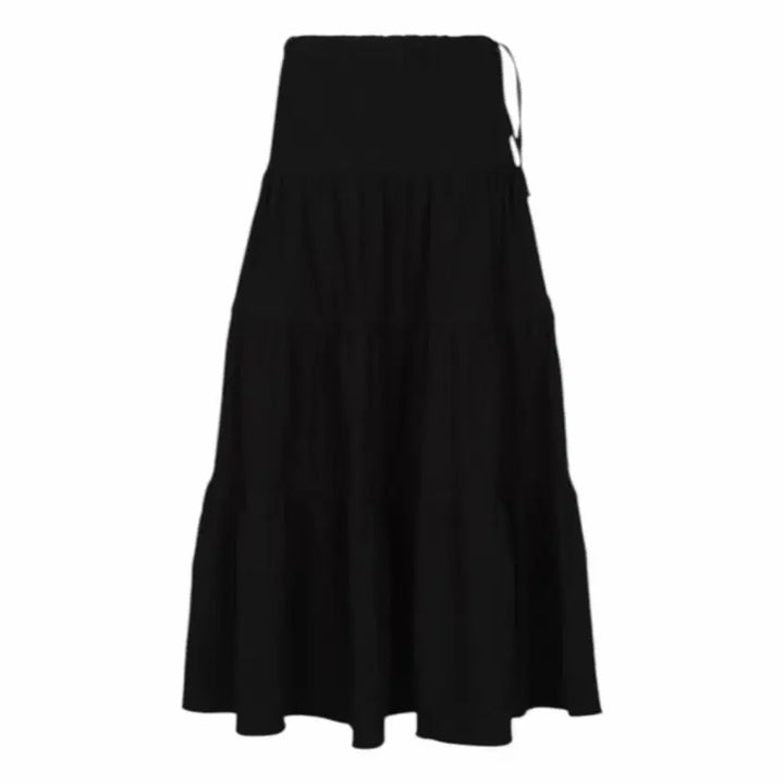 [BUNJANG] 1133garden Wild Tiered Skirt Black / 1133garden 1133가든 와일드 티어드 스커트 블랙