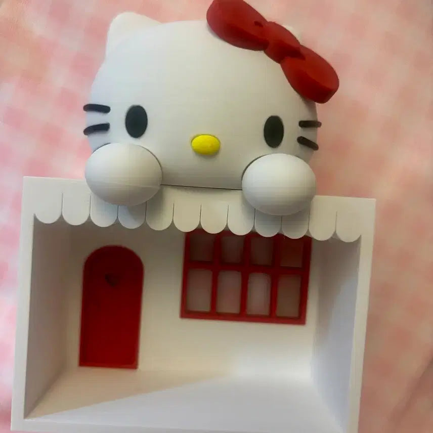 [BUNJANG] Hello Kitty Figure House Miniature / 키티 피규어 집