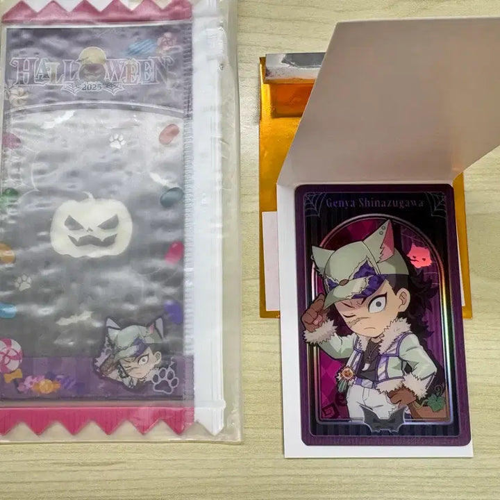 [BUNJANG] Demon Slayer Shinazugawa Genya 2025 Halloween Goods Bundle Set / 귀멸의 칼날 시나즈가와 겐야 2025 할로윈 굿즈 일괄