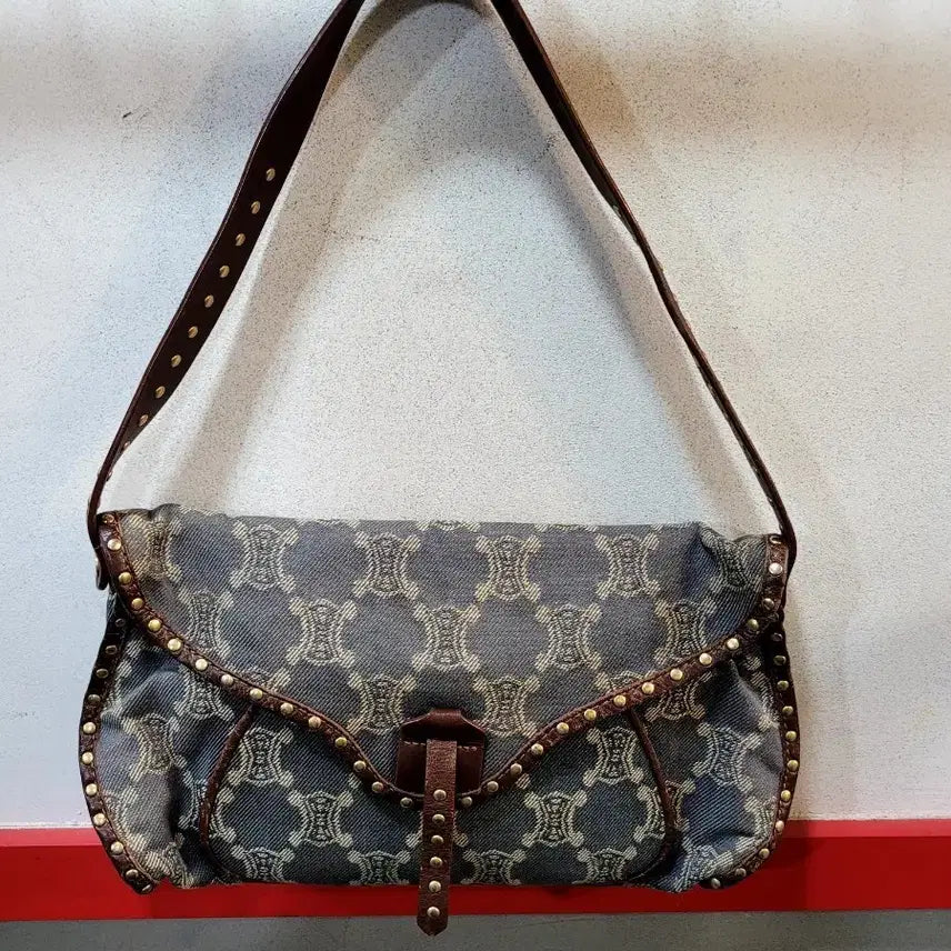 [BUNJANG] Celine Vintage Denim Shoulder Bag / 정품 셀린느 빈티지 데님 숄더백