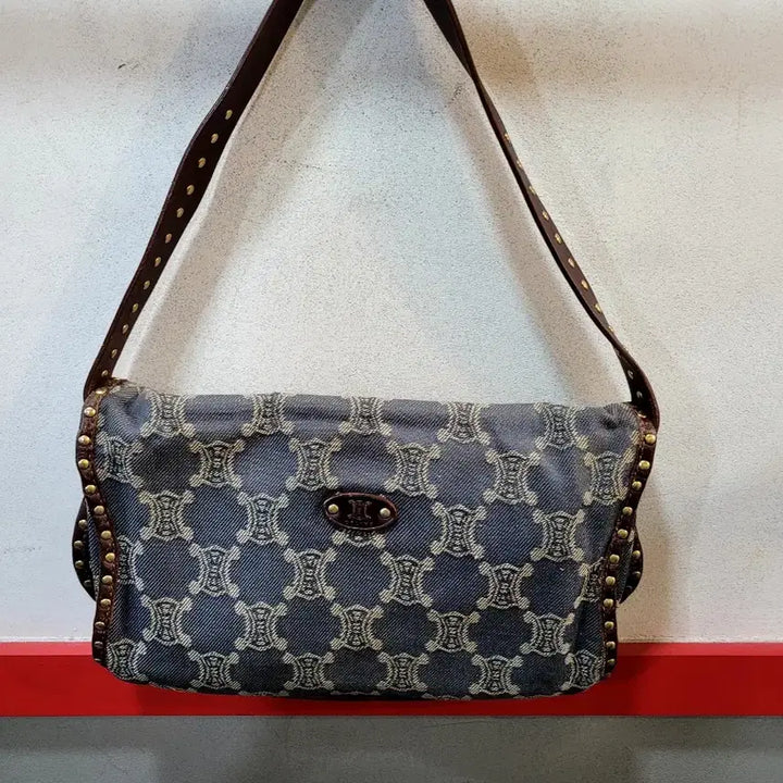 [BUNJANG] Celine Vintage Denim Shoulder Bag / 정품 셀린느 빈티지 데님 숄더백