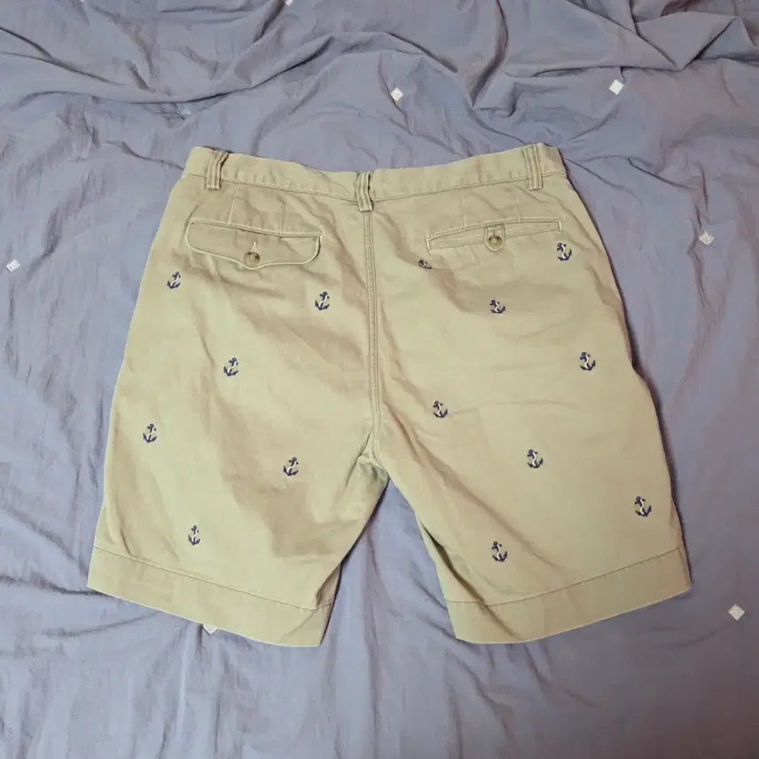 [SOLD OUT] 폴로 랄프로렌 자수 패턴 반바지 베이지 34