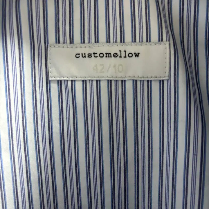 [BUNJANG] Custom mellow Stripe Shirt / 커스텀멜로우 스트라이프 셔츠 110