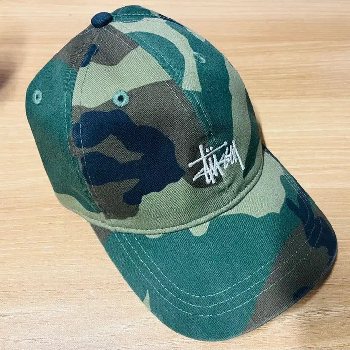 [BUNJANG] Stussy Woodland Camo Cap / 스투시 카모 우드랜드 캡, 모자