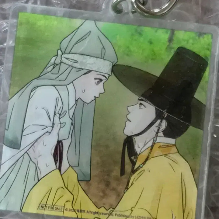[BUNJANG] Barame Kangrim Ba-gang-ju Resin Keychain / 양도) 바강주 키링 레진 바라메 강림 백상언