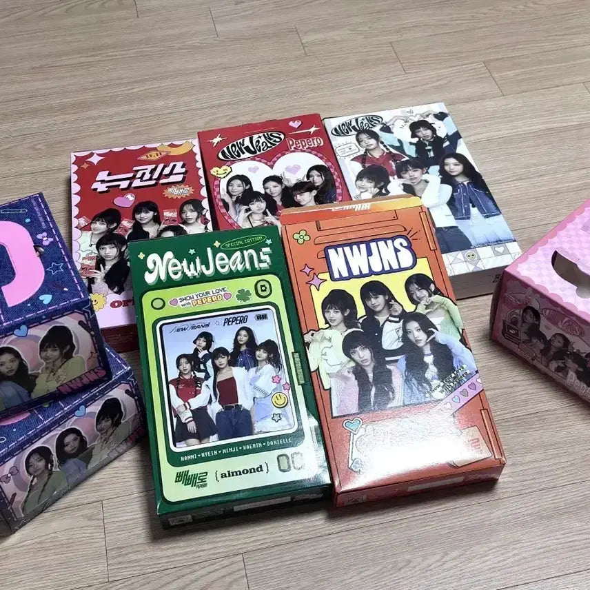 [SOLD OUT] 뉴진스 빼빼로 박스 일괄 처분 앨범 하니 민지 해린