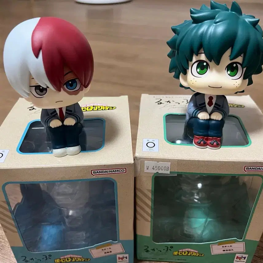 [BUNJANG] My Hero Academia Lookup Figures (Shoto, Deku) 2-Item Bundle Set / 나히아 룩업(쇼토,미도리야) 2종 일괄