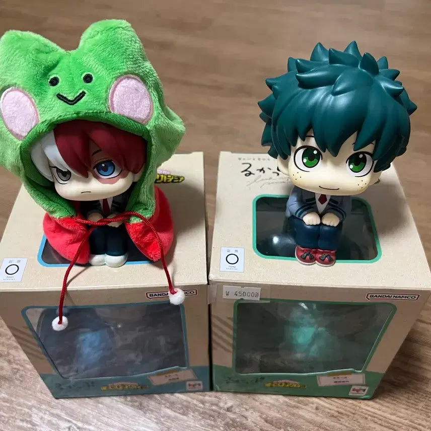 [BUNJANG] My Hero Academia Lookup Figures (Shoto, Deku) 2-Item Bundle Set / 나히아 룩업(쇼토,미도리야) 2종 일괄
