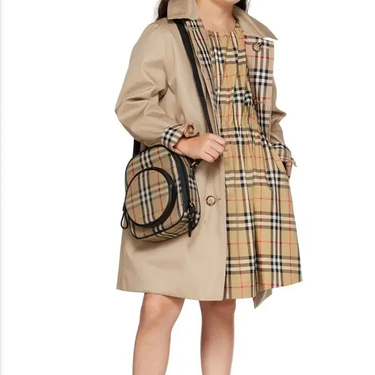 [BUNJANG] Burberry Kids Puff Sleeve Dress - 12Y / 버버리 키즈 퍼프소매 원피스12Y