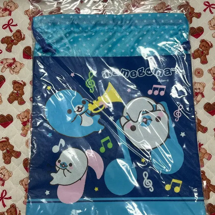 [BUNJANG] Mamegoma Vintage Drawstring Pouch / 마메고마 고전 복조리 파우치 코팅주머니 복조리주머니