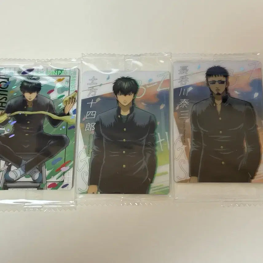 [BUNJANG] Gintama 3rd Year Z-Class San-Set Wafer Clear Cards Bundle Set / [일괄]은혼 3학년Z반 삼젯 웨하스 클리어 카드