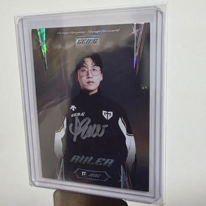[BUNJANG] Gen.G Ruler Signed Autograph Card Limited Edition 25 / 2025 젠지 룰러 Ruler 선수 25장 한정 온오토 싸인 카드