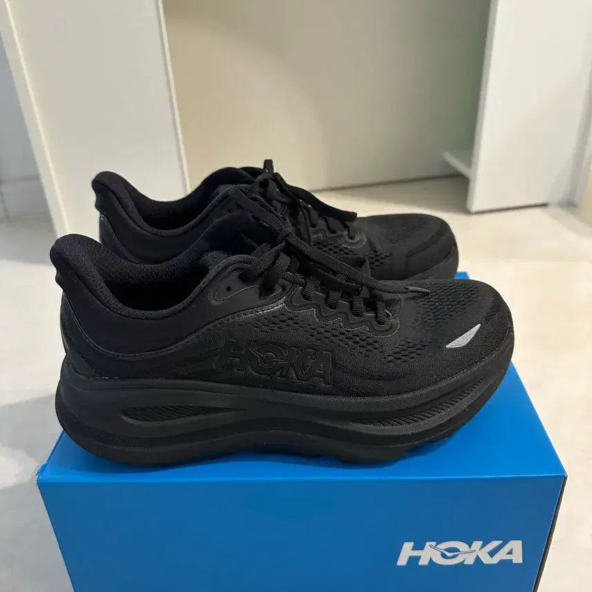 [BUNJANG] Hoka Bondi 9 Wide Black Running Shoes / 호카 본디9 와이드