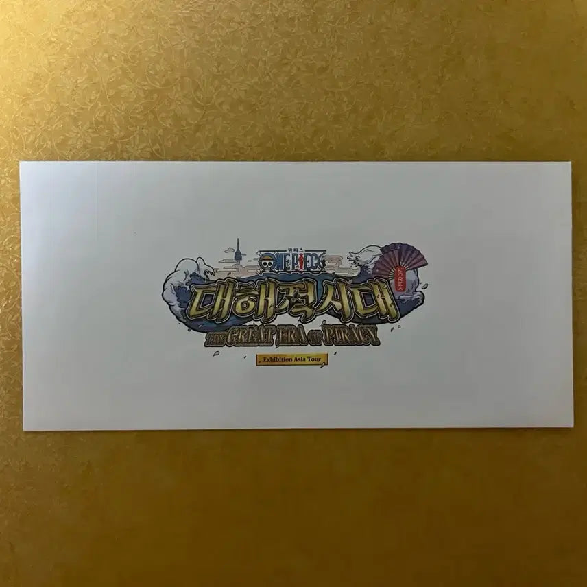 [BUNJANG] One Piece "Straw Hat Pirates" Ticket Sanji / 대해적시대 원피스 밀짚모자일당 티켓 상디