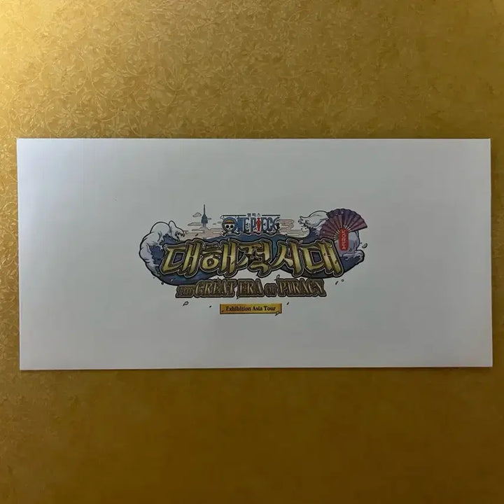 [BUNJANG] One Piece "Straw Hat Pirates" Ticket Sanji / 대해적시대 원피스 밀짚모자일당 티켓 상디