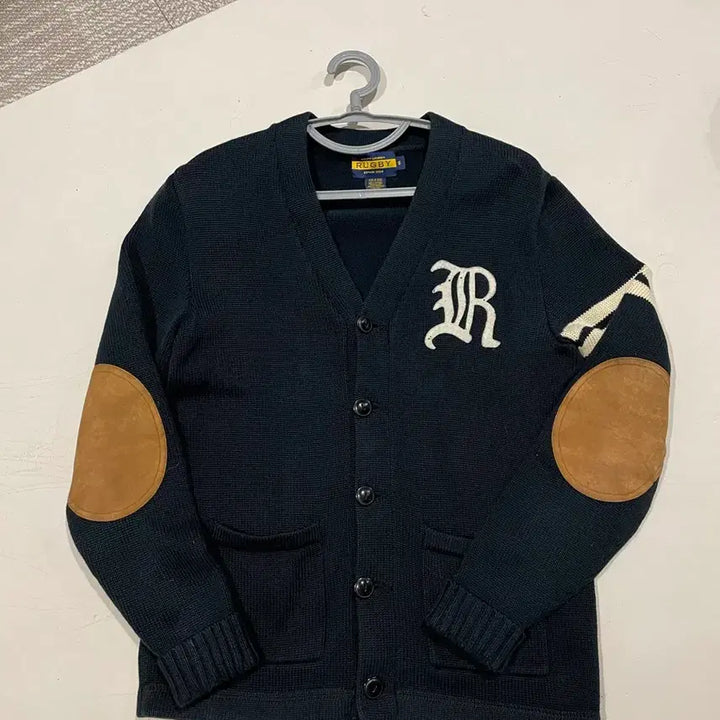 [BUNJANG] Ralph Lauren Rugby Letterman Cardigan S / 랄프로렌 럭비 레터맨 가디건 S(여성100 남자 95)