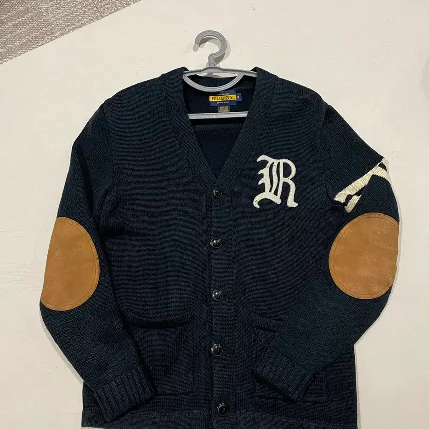[BUNJANG] Ralph Lauren Rugby Letterman Cardigan S / 랄프로렌 럭비 레터맨 가디건 S(여성100 남자 95)