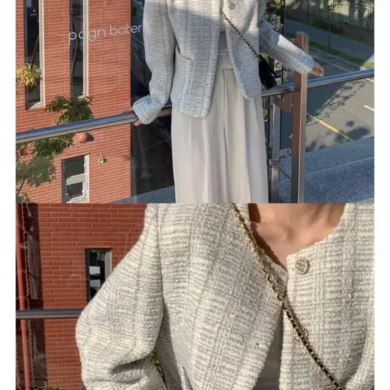 [SOLD OUT] 모너프 트위드자켓