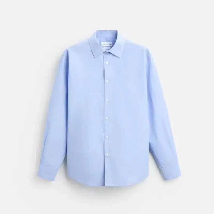 [BUNJANG] ZARA Light Blue Shirt / ZARA 라이트 블루 셔츠