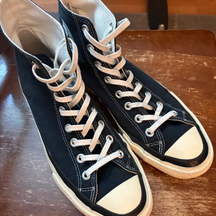 [BUNJANG] Converse Tianjin Vtg 50 Reproduction Black Sneakers / [270]컨버스 타인라인 vtg 50 복각 블랙