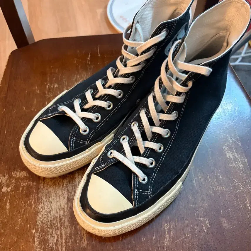 [BUNJANG] Converse Tianjin Vtg 50 Reproduction Black Sneakers / [270]컨버스 타인라인 vtg 50 복각 블랙